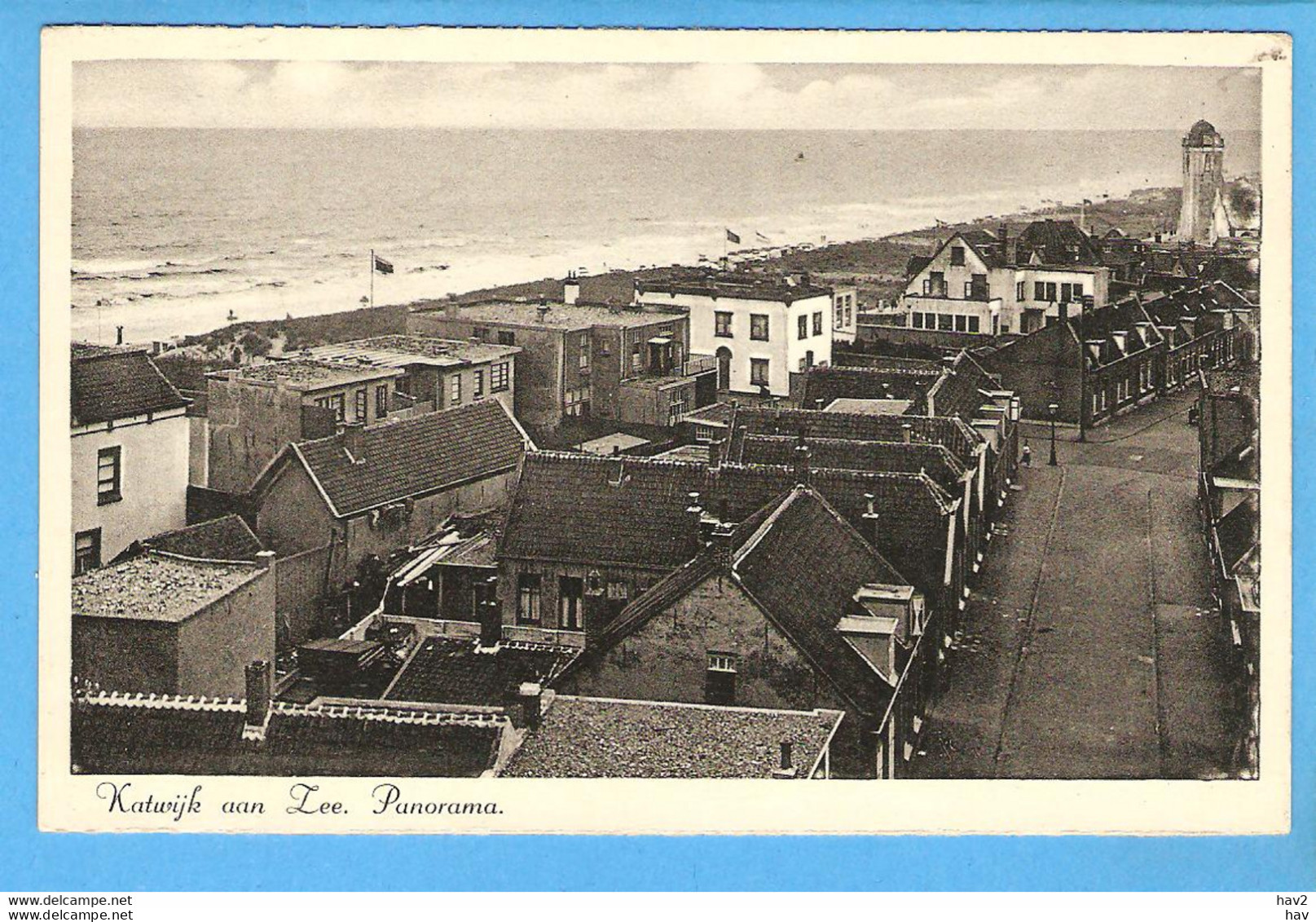 Katwijk Aan Zee Panorama Met Watertoren RY52704 - Katwijk (aan Zee)