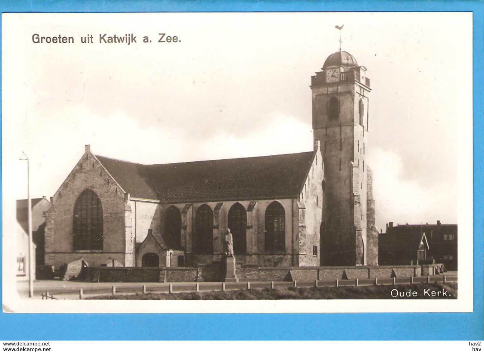 Katwijk Aan Zee Oude Kerk 1937 RY49963 - Katwijk (aan Zee)