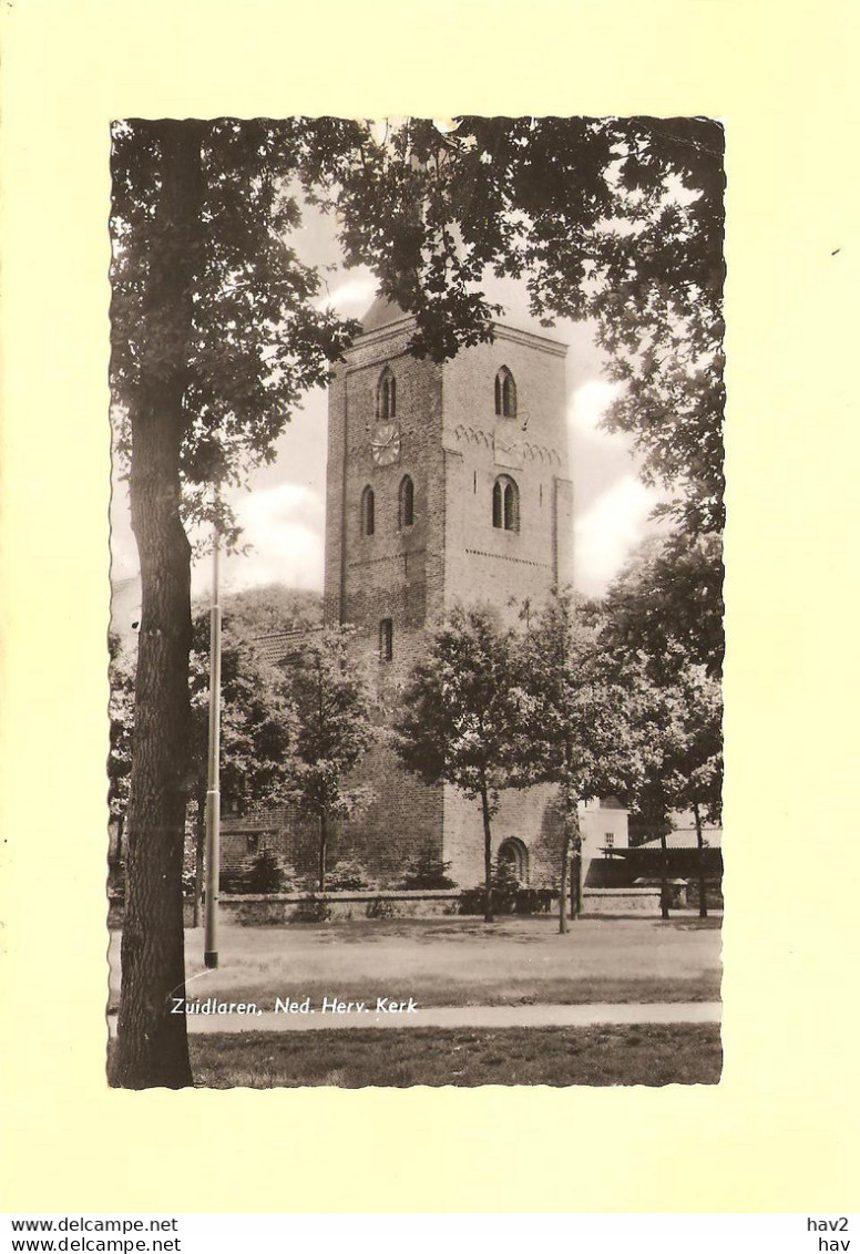 Zuidlaren Gezicht Opo NH Kerk RY42698 - Zuidlaren