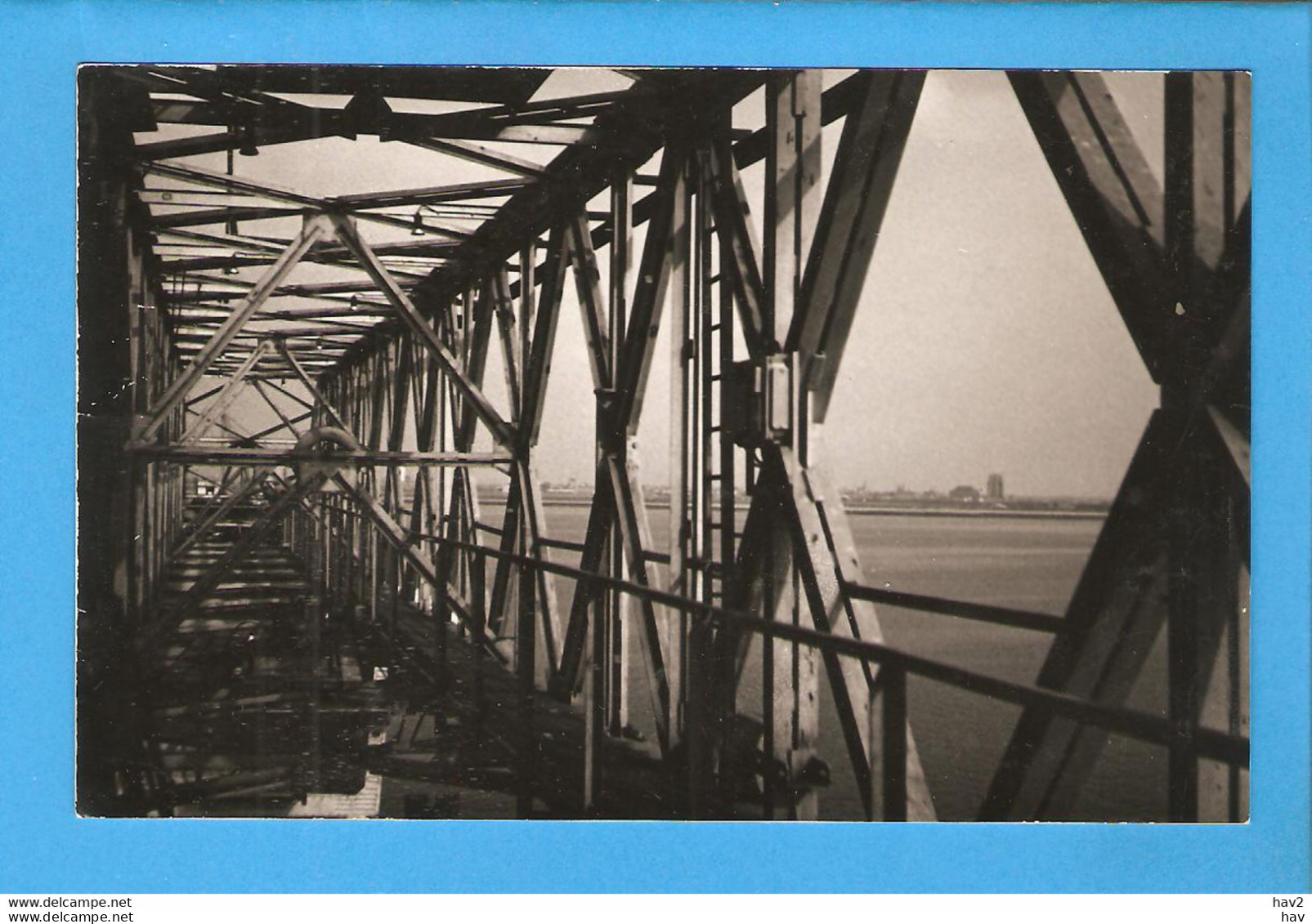 Zierikzee Fotokaart Bouw Zeelandbrug RY47753 - Zierikzee