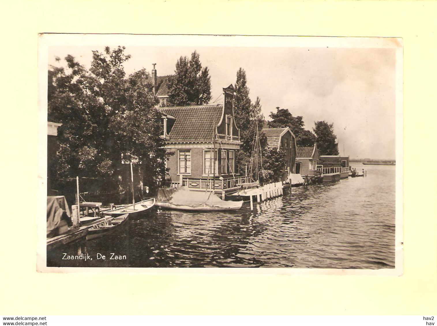 Zaandijk De Zaan 1944 RY46958 - Zaanstreek