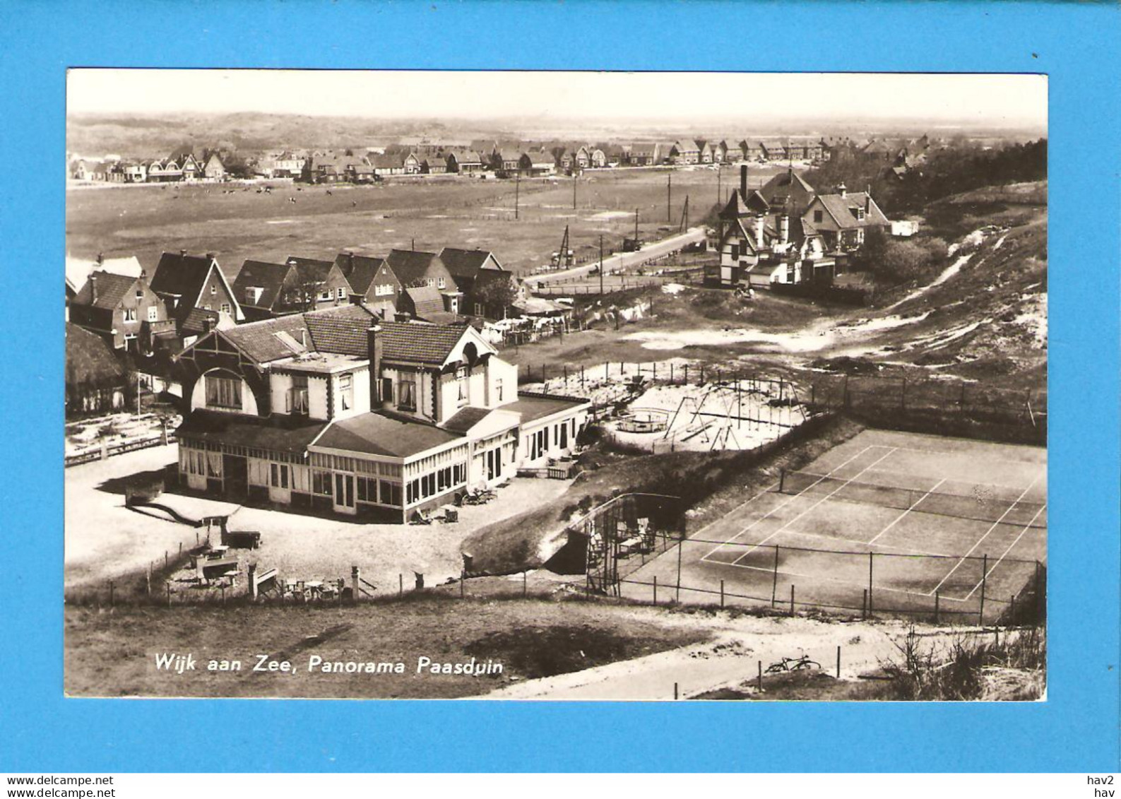 Wijk Aan Zee Panorama Paasduin 1957 RY47054 - Wijk Aan Zee