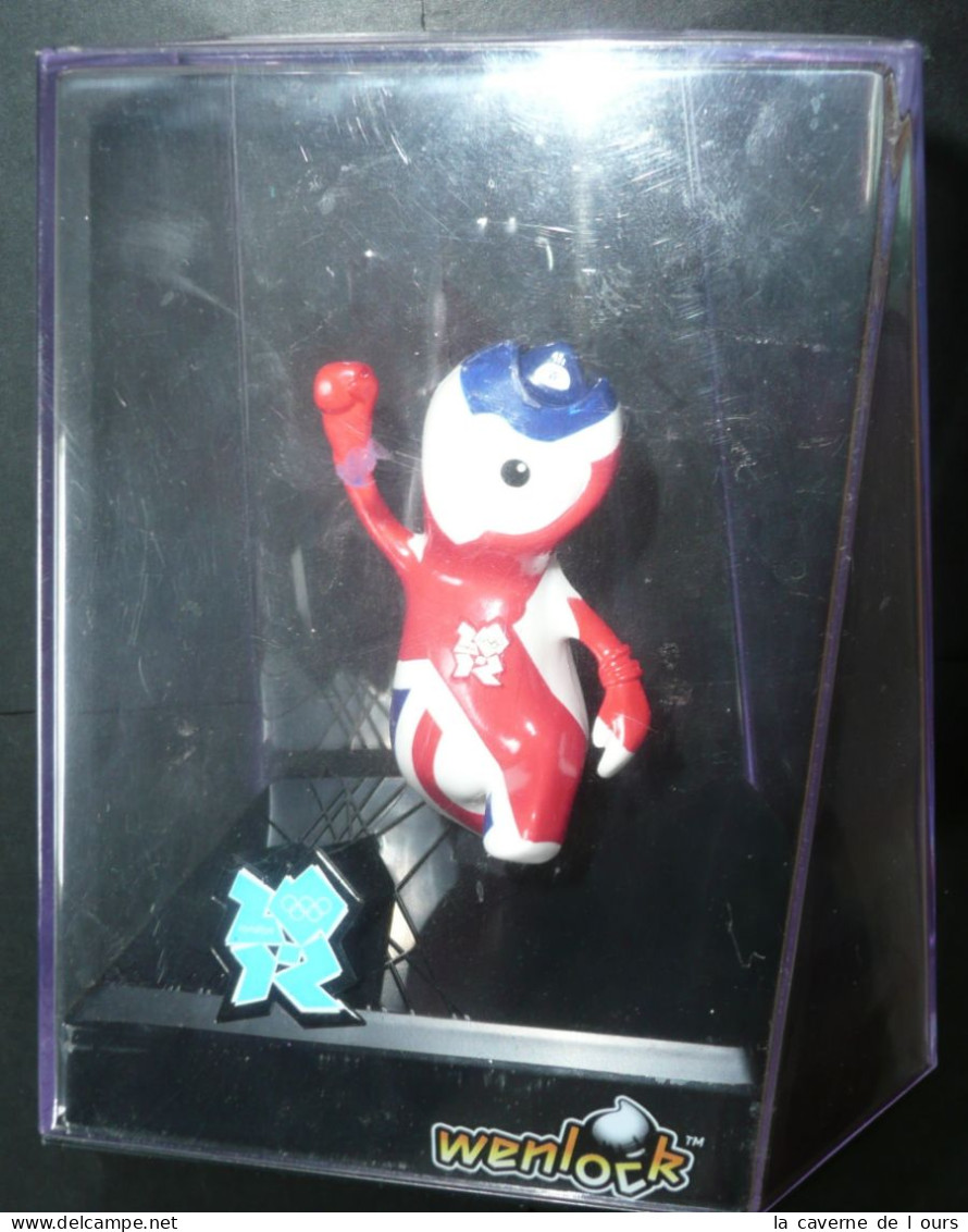 Rare Masquotte Vintage Figurine WENLOCK Jeux Olympique JO J.O. Londres 2012 London Mascots - Bekleidung, Souvenirs Und Sonstige