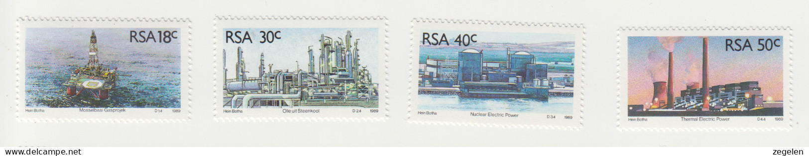 Zuid-Afrika Michel-cat. 785/788 ** - Unused Stamps