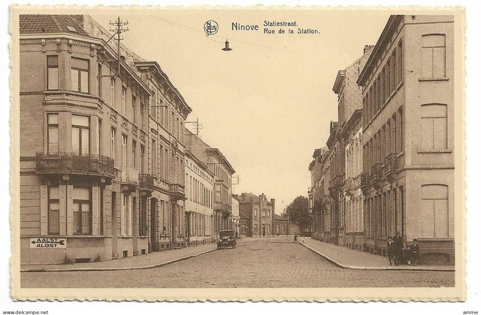 Ninove   *  Statiestraat - Rue De La Station - Ninove