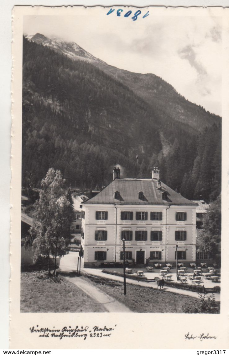 D2644) BÖCKSTEIN - Kurhaus Mit Gastgarten U. Straße ALT ! - Böckstein