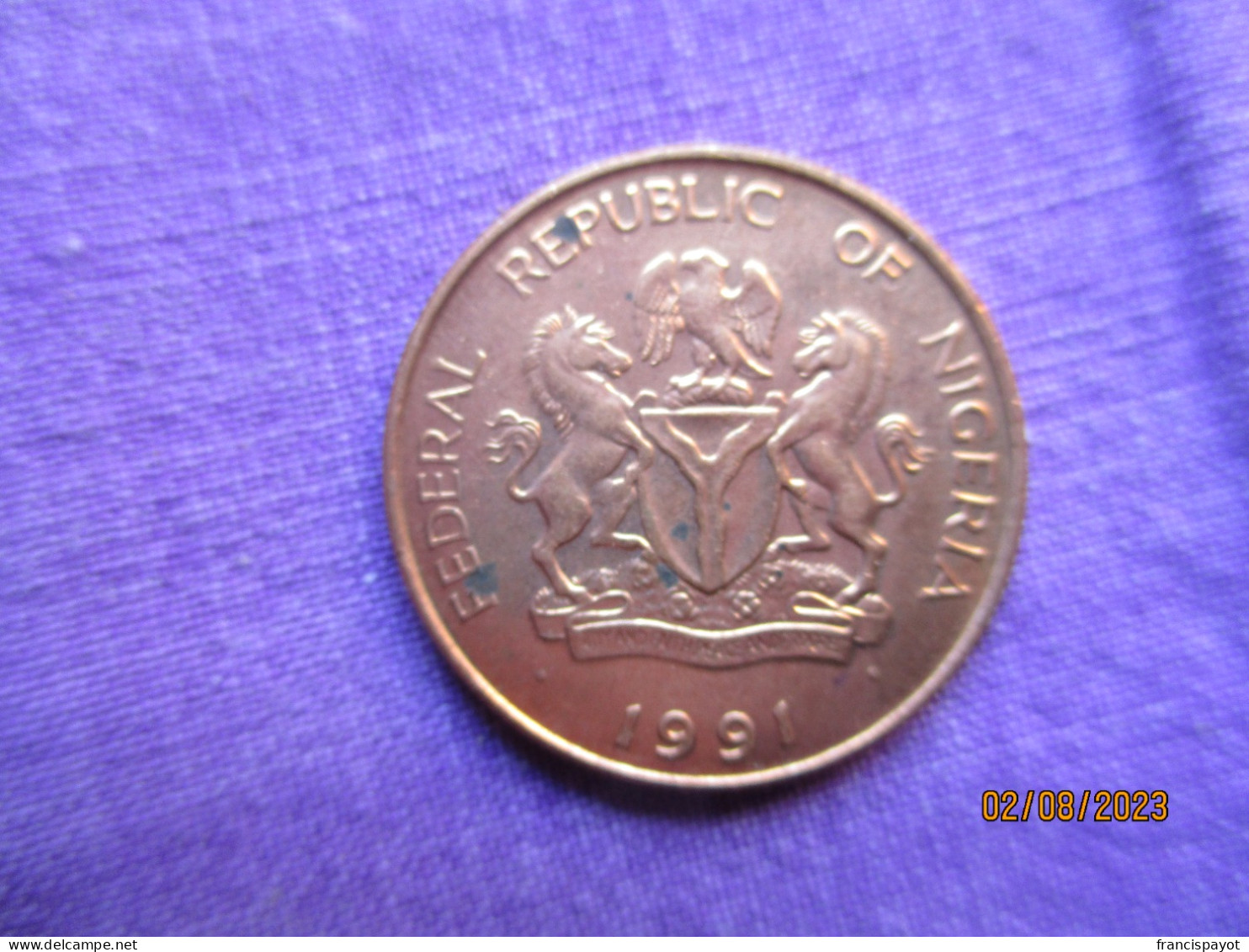 Nigeria: 25 Kobo 1976 - Nigeria