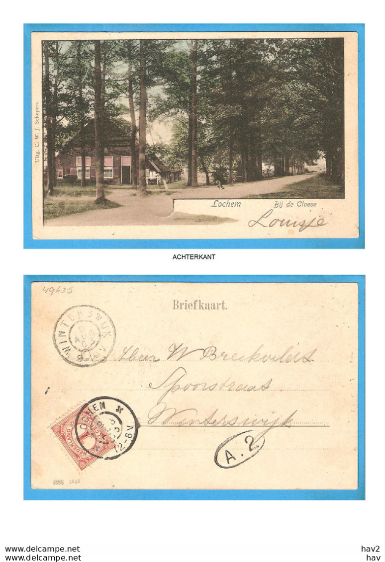 Lochem Boerderijtje Bij De Cloese 1903 RY49635 - Lochem