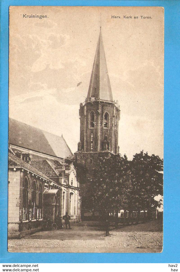 Kruiningen Hervormde Kerk En Toren RY50788 - Kruiningen
