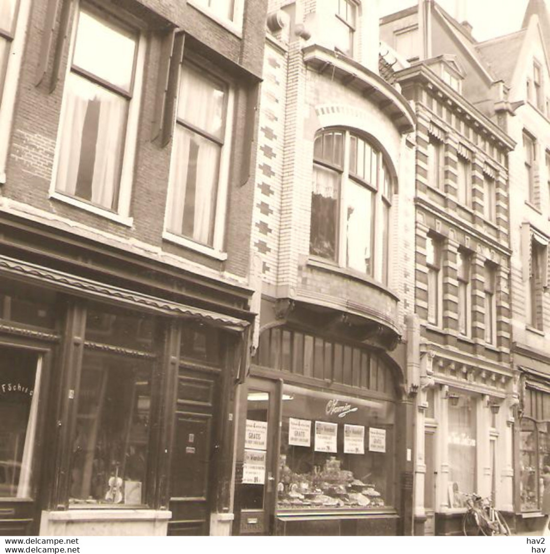 Leiden Hogewoerd Muziekwinkel Jamin 1965 Foto J146 - Leiden