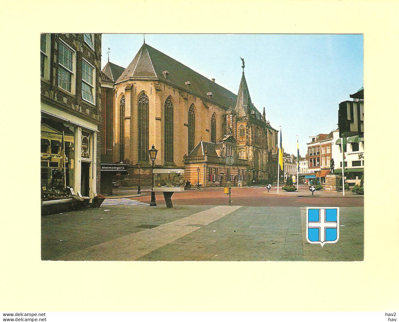 Zwolle Plein Met Grote Kerk RY5585 - Zwolle