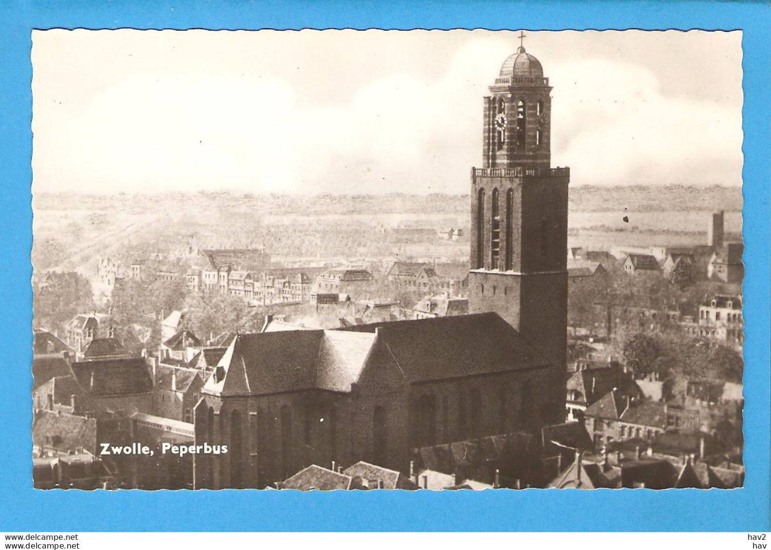 Zwolle Panorama Met Peperbus RY47690 - Zwolle