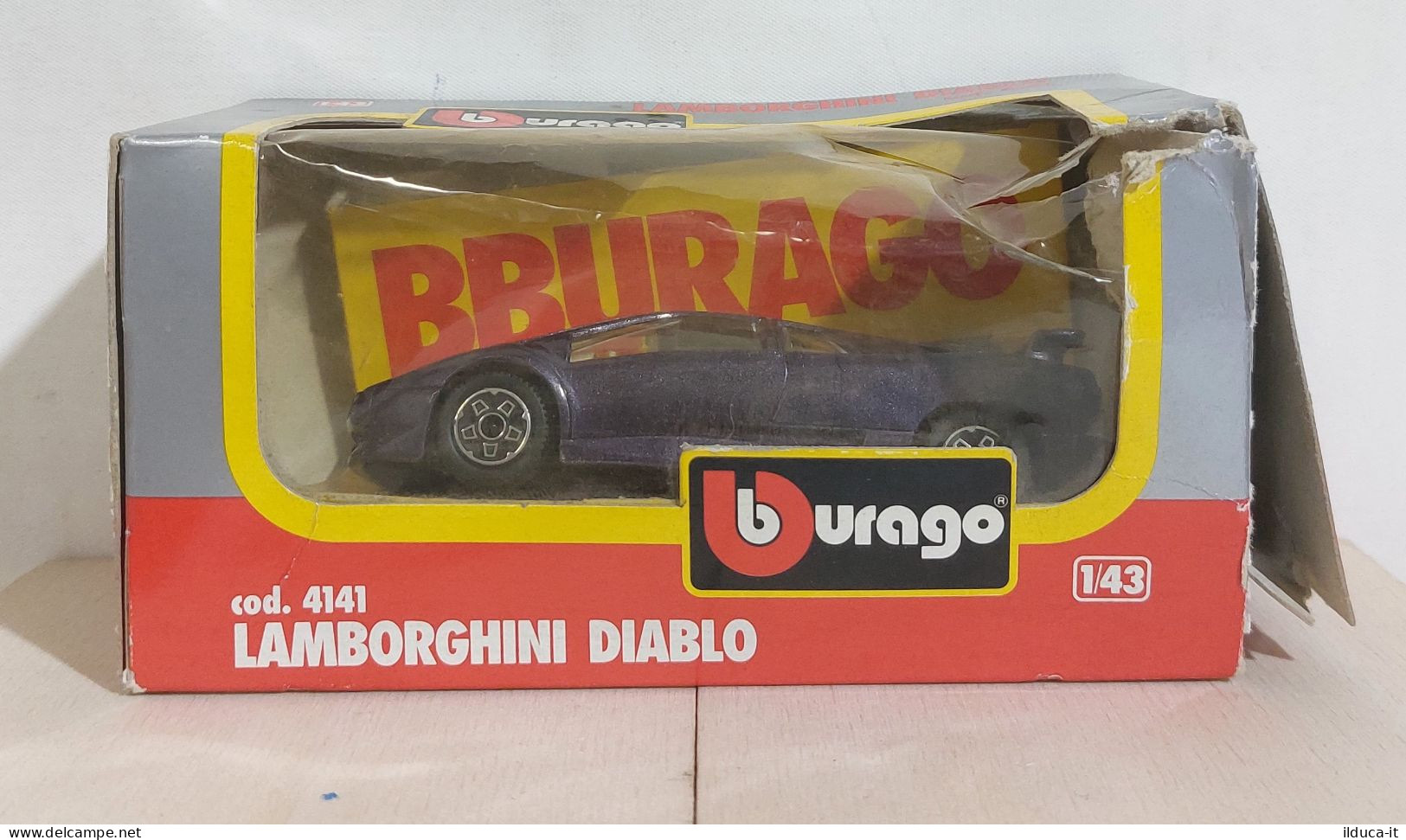 I115934 BURAGO 1/43 N. 4141 - Lamborghini Diabolo - Box - Burago