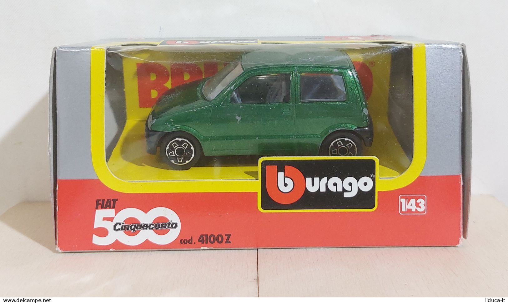 I115945 BURAGO 1/43 N. 4100 Z - FIAT Cinquecento - Box - Burago