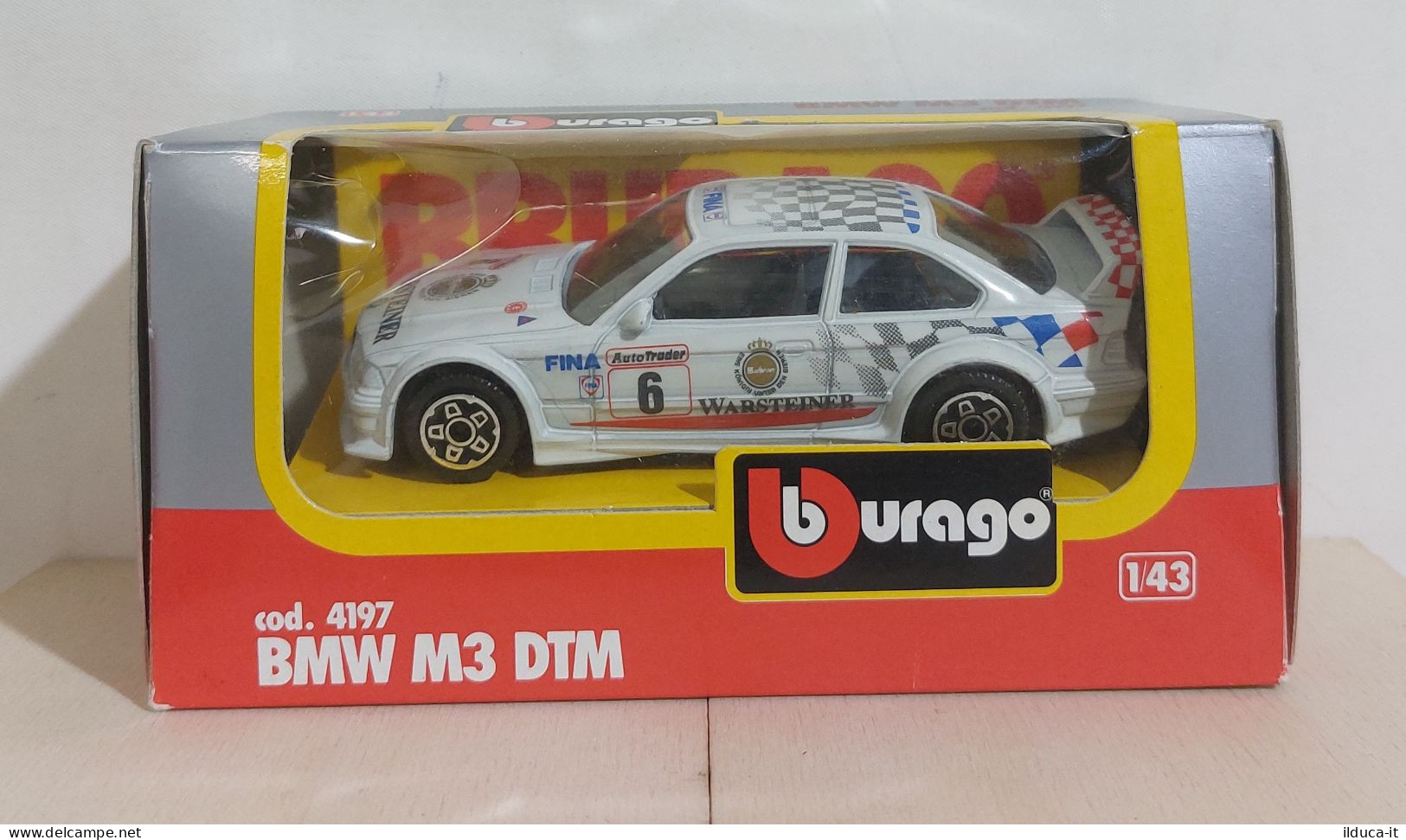 I115947 BURAGO 1/43 N. 4197 - BMW M3 DTM - Box - Burago