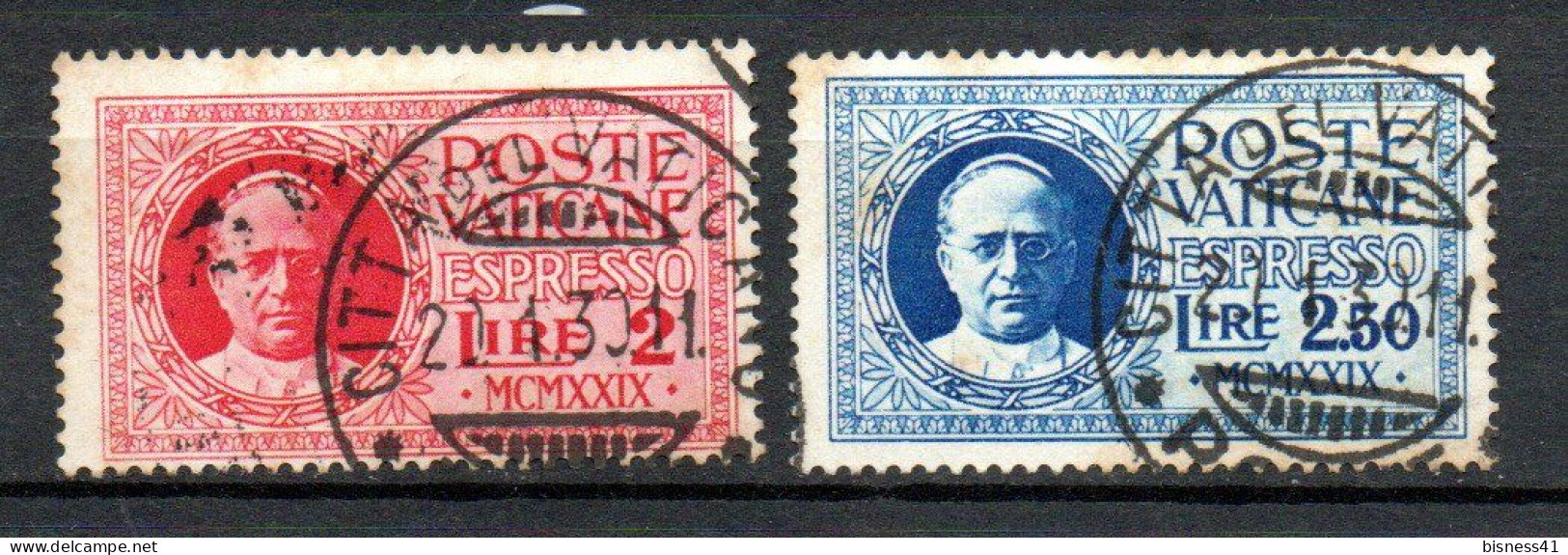 Col33 Vatican 1947 Expres N° 1 & 2 Oblitéré  Cote : 40,00€ - Exprès