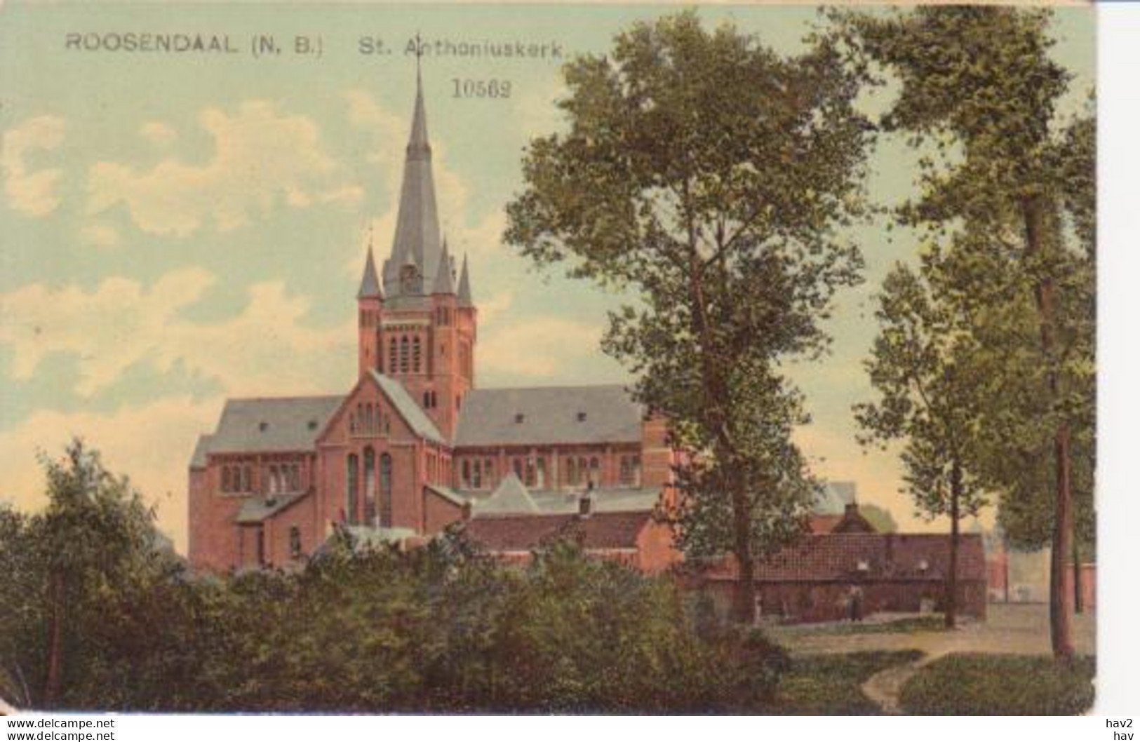 Roosendaal St Anthonius Kerk Nauta RY11588 - Roosendaal