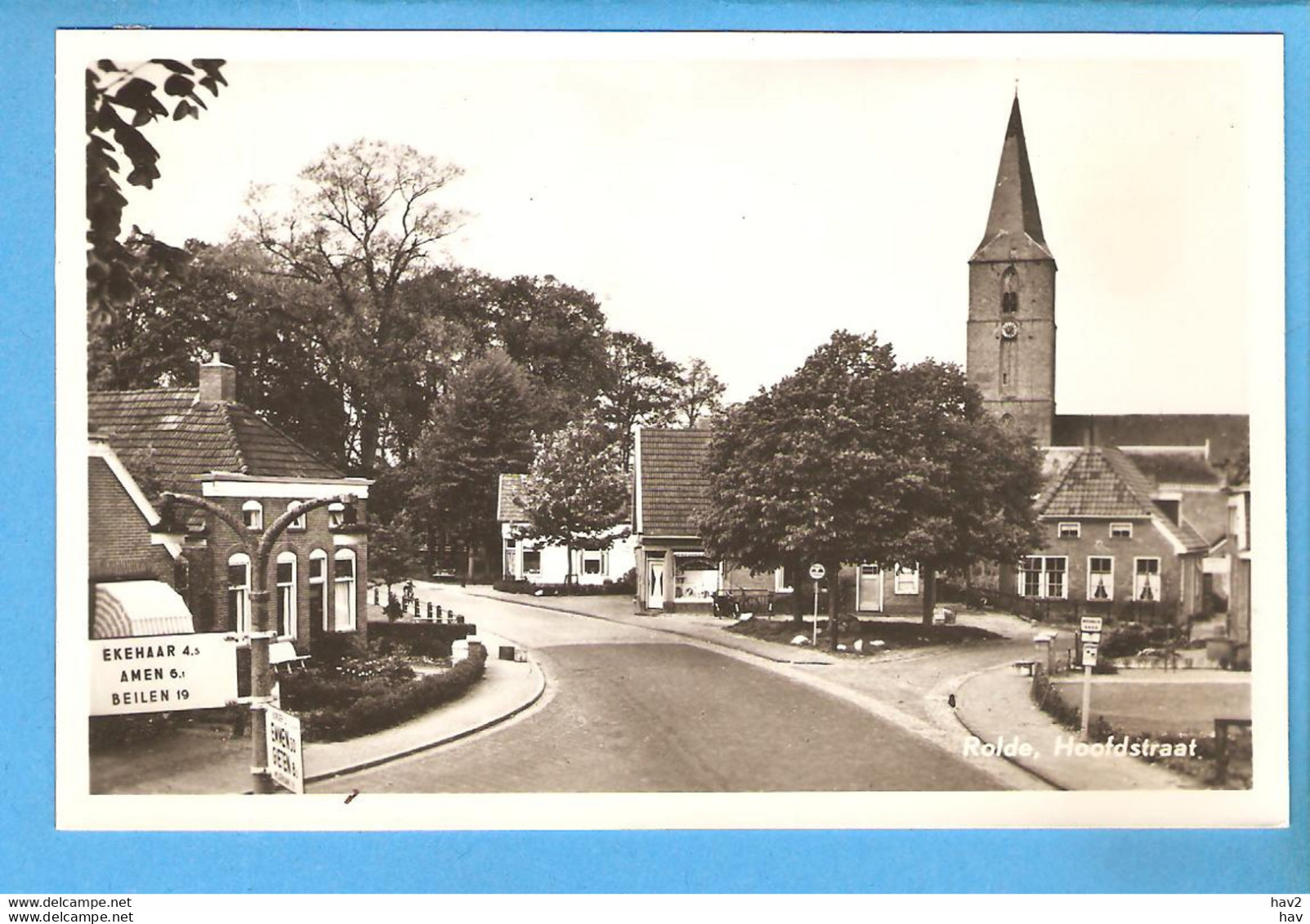 Rolde Hoofdstraat Met Kerk RY53725 - Rolde