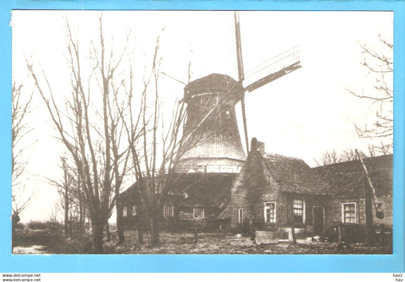 Rijssen Molen Aan De Regge Repro / Foto ML1038 - Rijssen