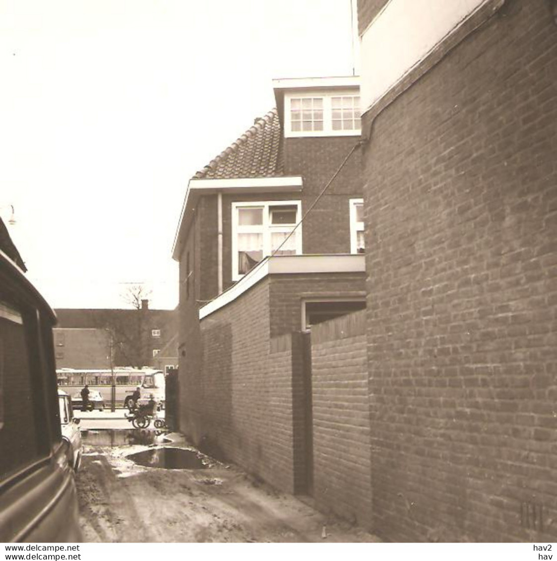 Oss Gang Pand Walstraat Bus 1969 Foto J204 - Oss