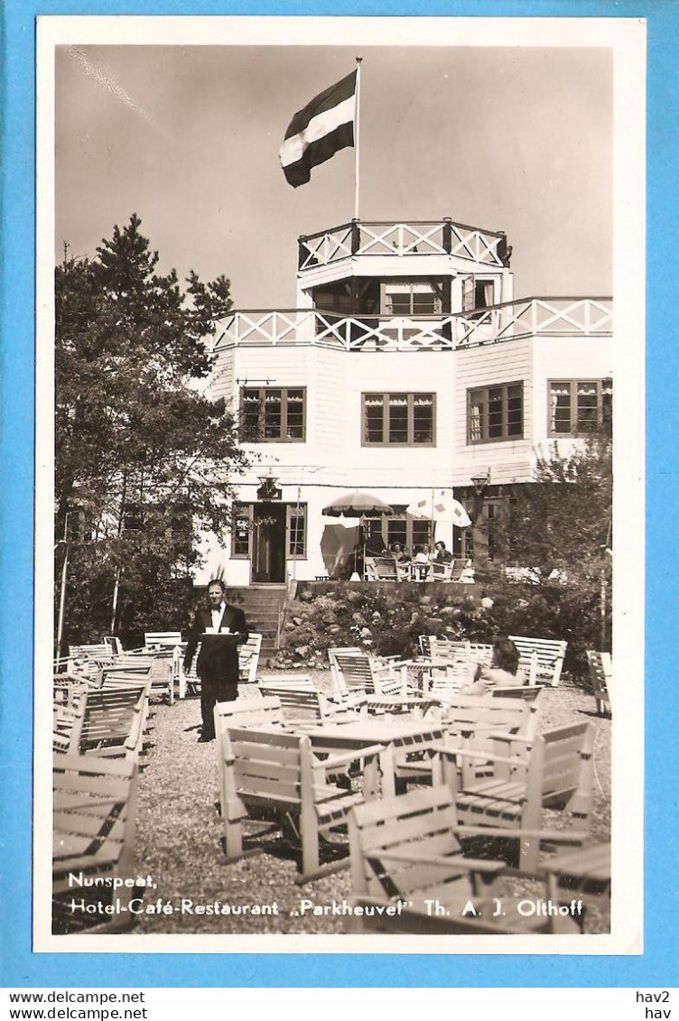 Nunspeet Hotel Parkheuvel 1954 RY53288 - Nunspeet