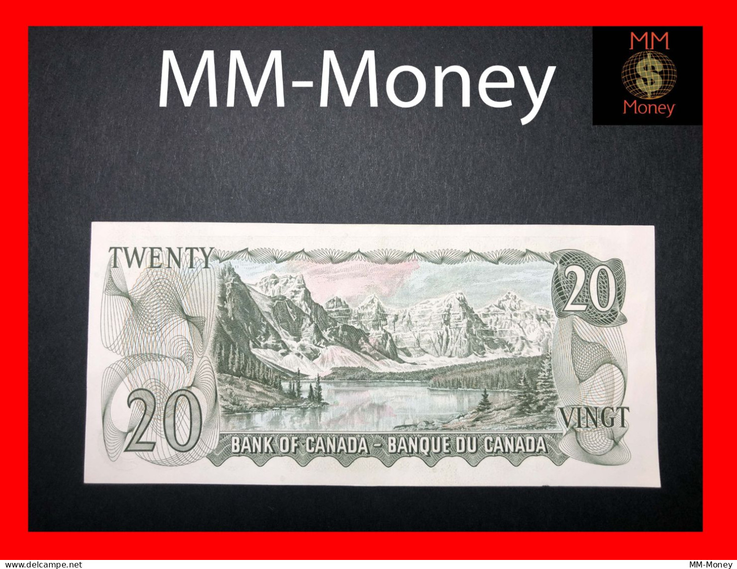 CANADA 20 $  1969  P. 89   "sig. Lawson - Bouey"     XF+     [MM-Money] - Canada