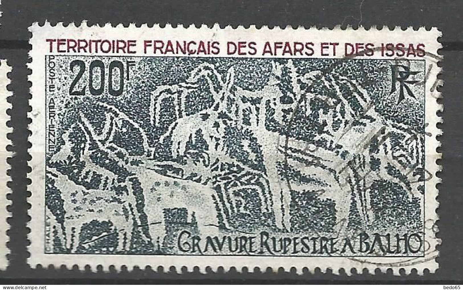 AFARS ET ISSAS PA N° 100 OBL / Used - Usati