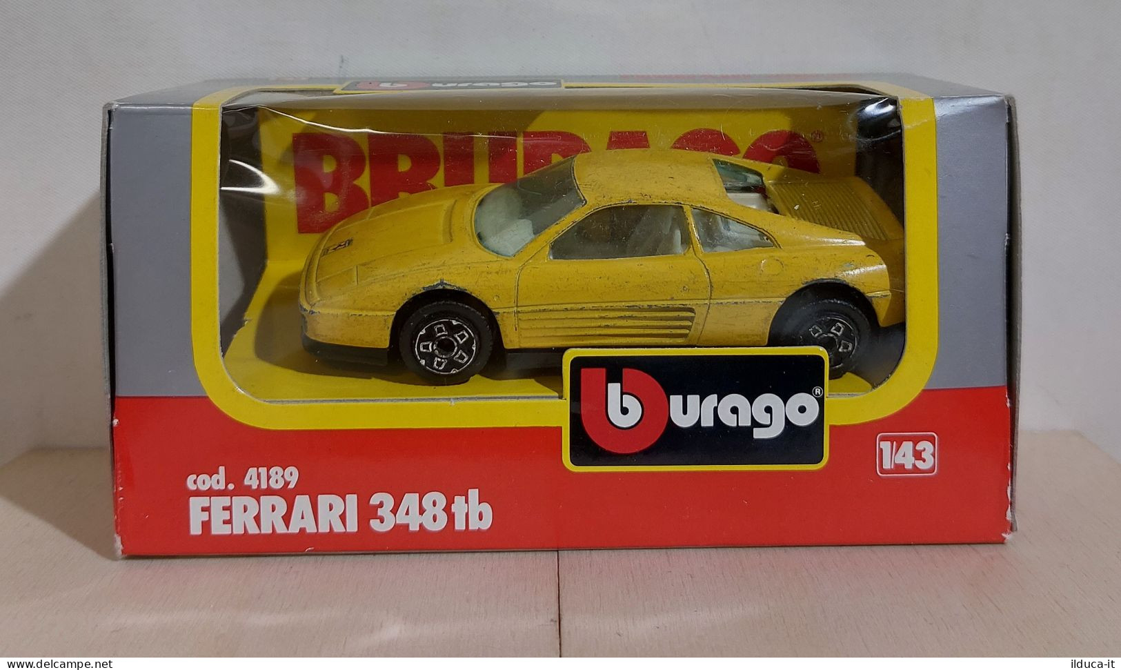 I115960 BURAGO 1/43 N. 4189 - Ferrari 348 Tb - Box - Burago