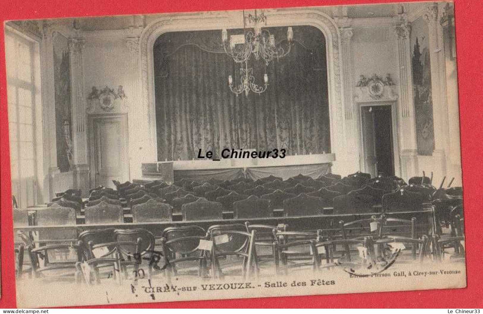 54 - CIREY SUR VEZOUZE---Salle Des Fetes - Cirey Sur Vezouze