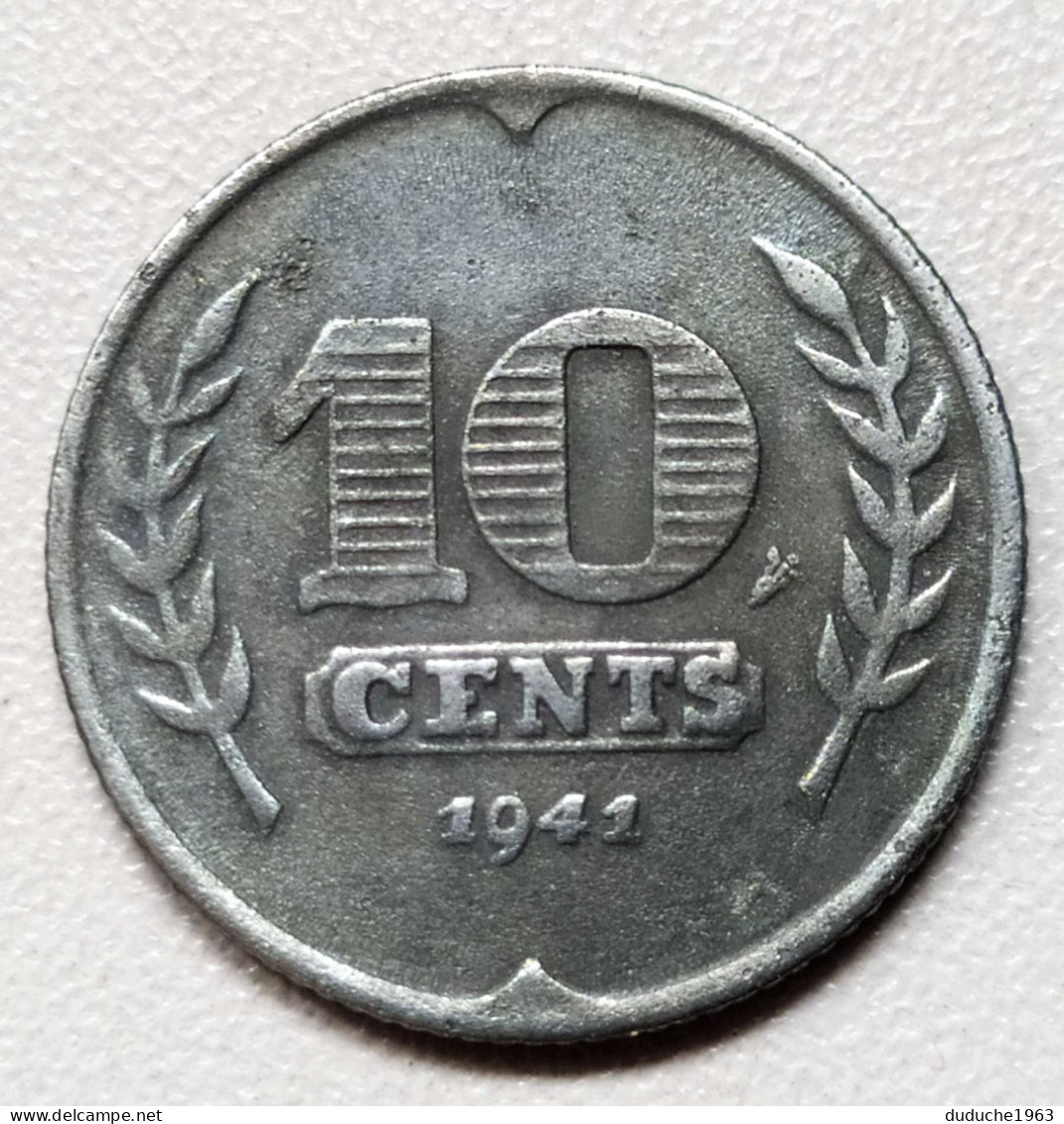 Pays-Bas - 10 Cents 1941 - 10 Cent