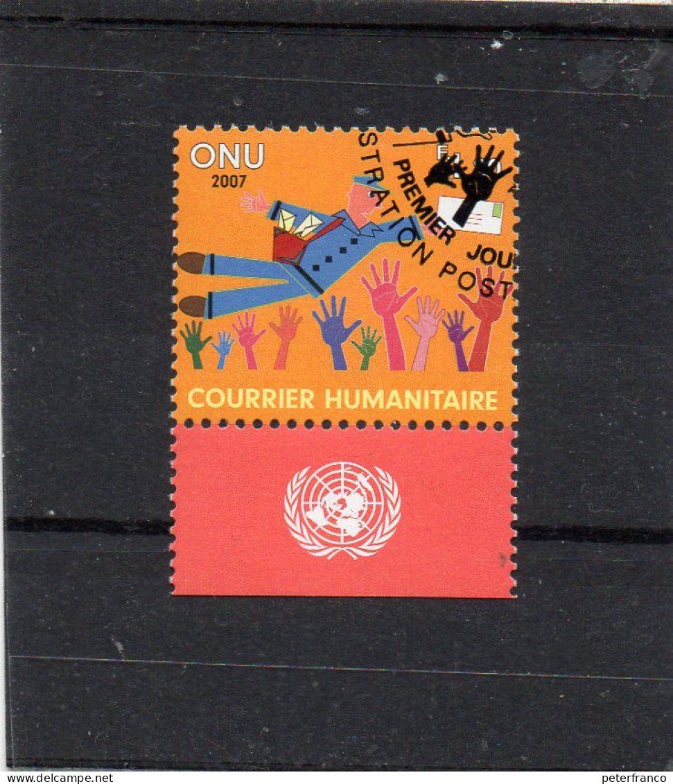 2007 Nazioni Unite - Ginevra - Corriere Umanitario - Gebraucht