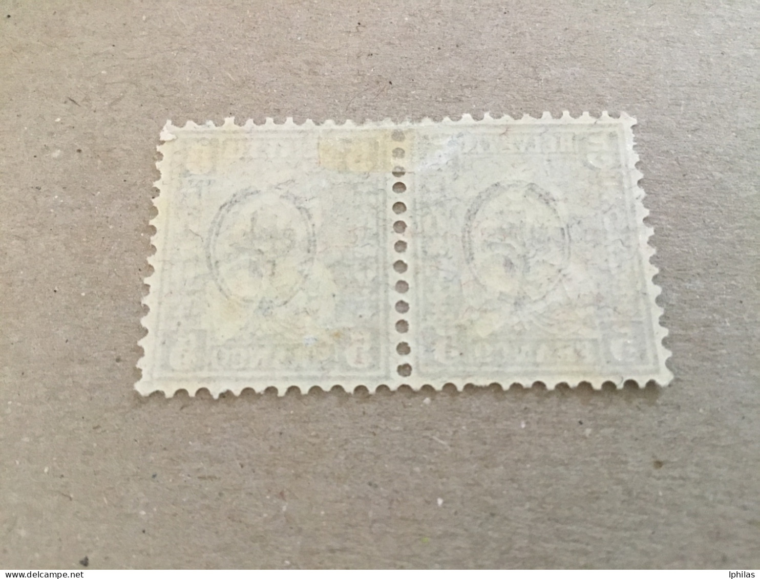 Helvetia Doppelprägung MH* - Unused Stamps