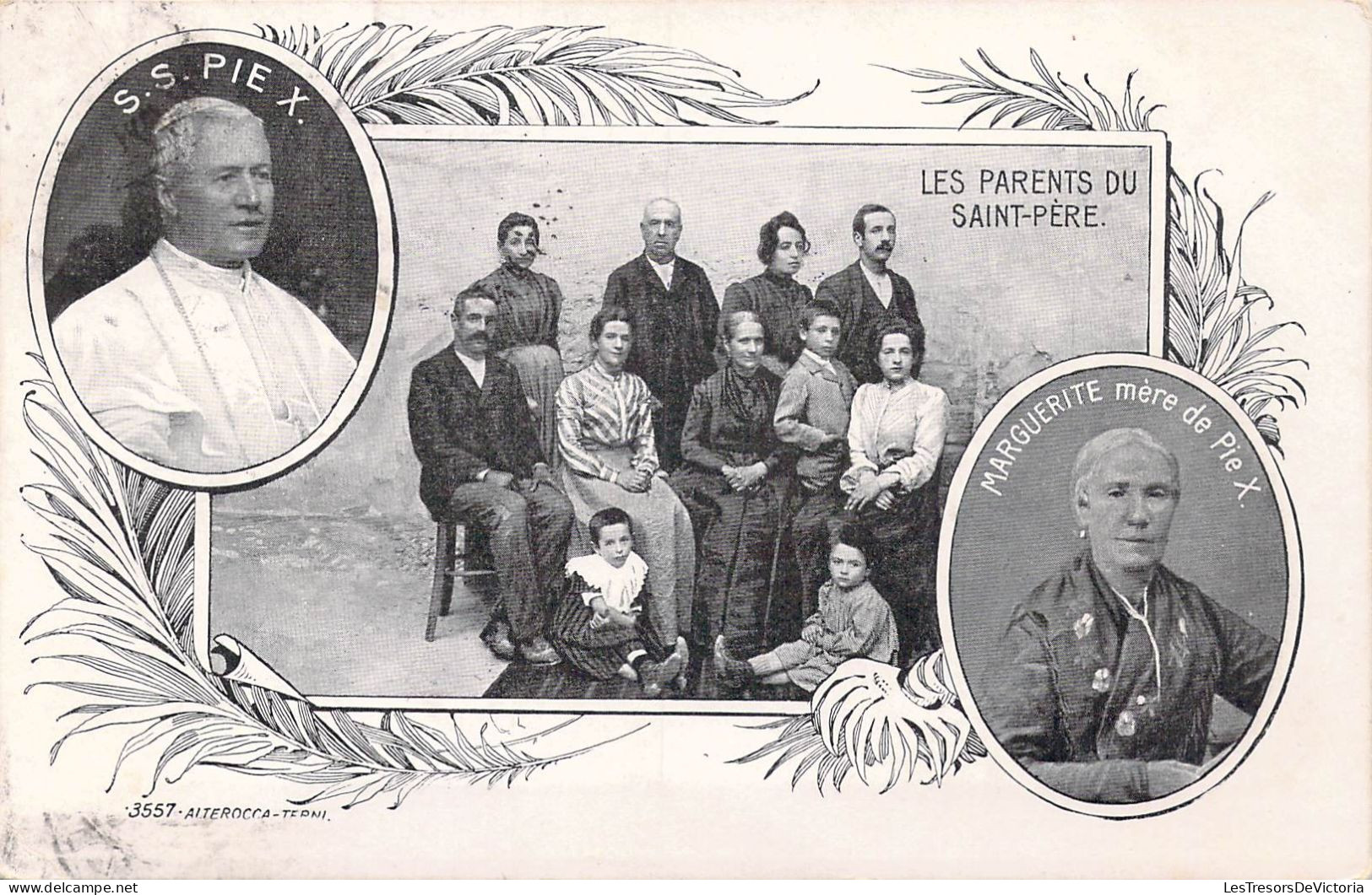 RELIGIONS - Les Parents Du Saint-Père - S.S. Pie X - Marguerite Mère De Pie X - Carte Postale Ancienne - Saints