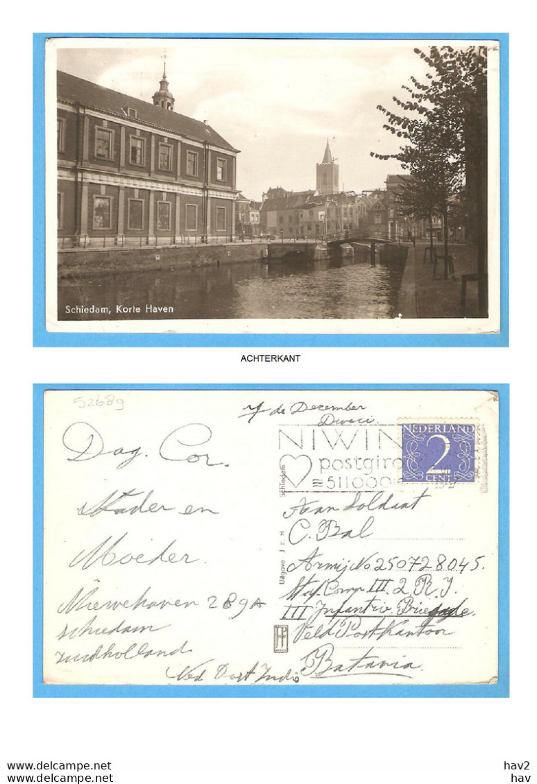 Schiedam Korte Haven 1947 RY52689 - Schiedam