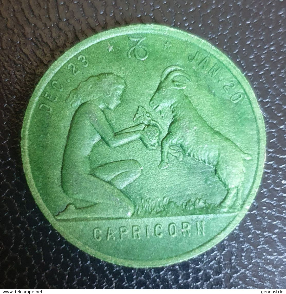 Jeton Porte-bonheur Américain "Capricorn" - Monedas/ De Necesidad