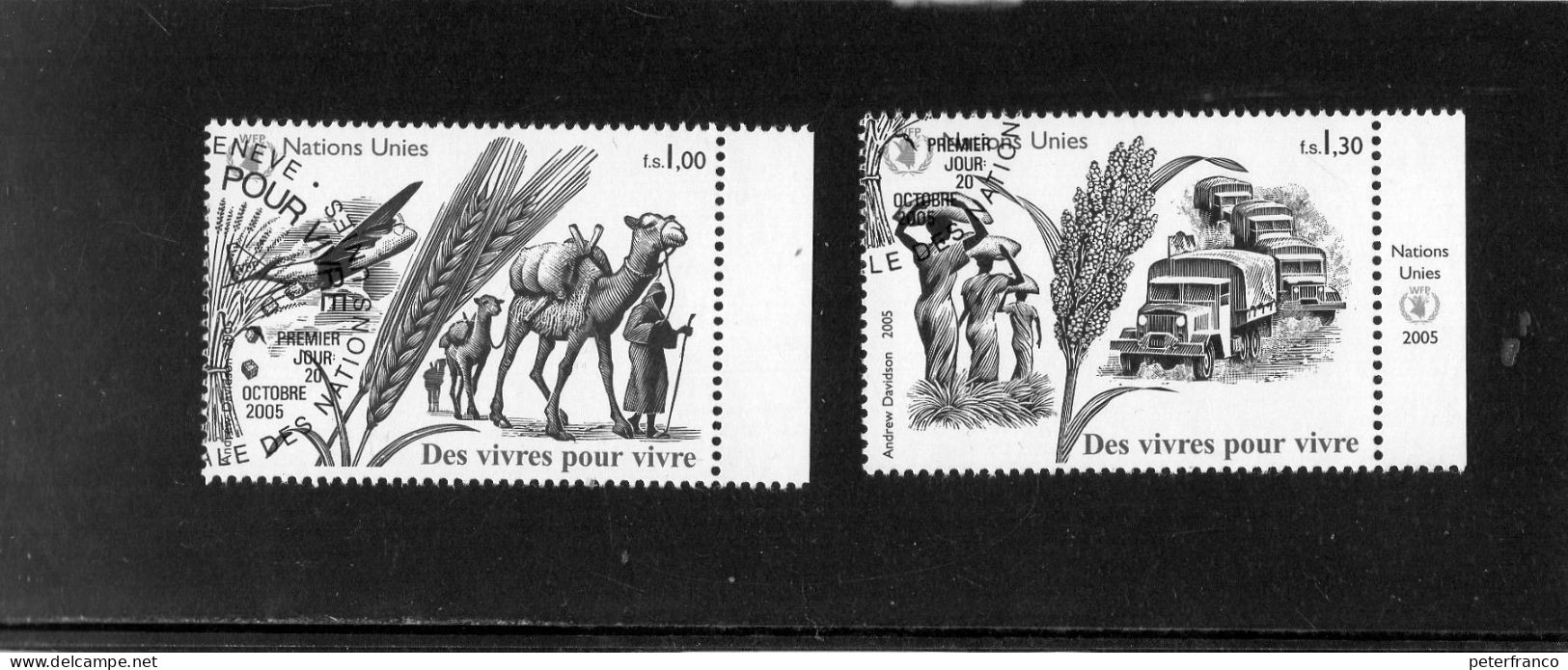 2005 Nazioni Unite - Ginevra - Saggezza Della Natura - Used Stamps