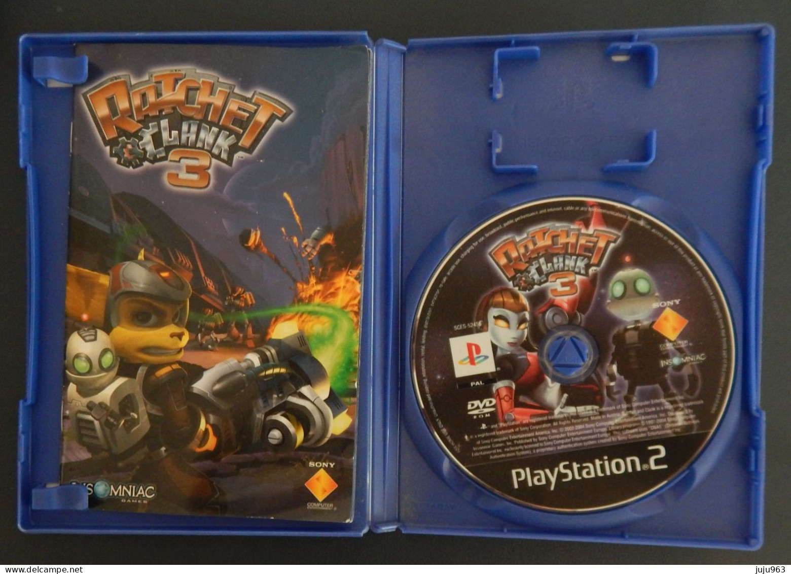 SONY PLAYSTATION 2 "RATCHET ET CLANK 3 " VOIR 2 SCANS OCCASION - Playstation 2