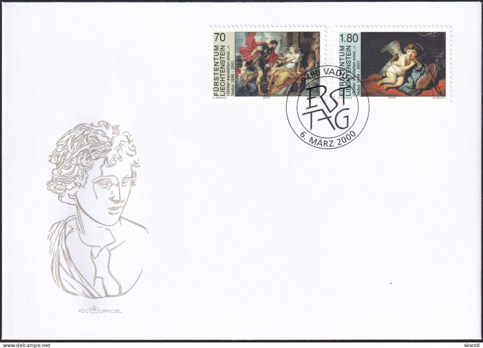 LIECHTENSTEIN 2000 Mi-Nr. 1227/28 FDC - FDC