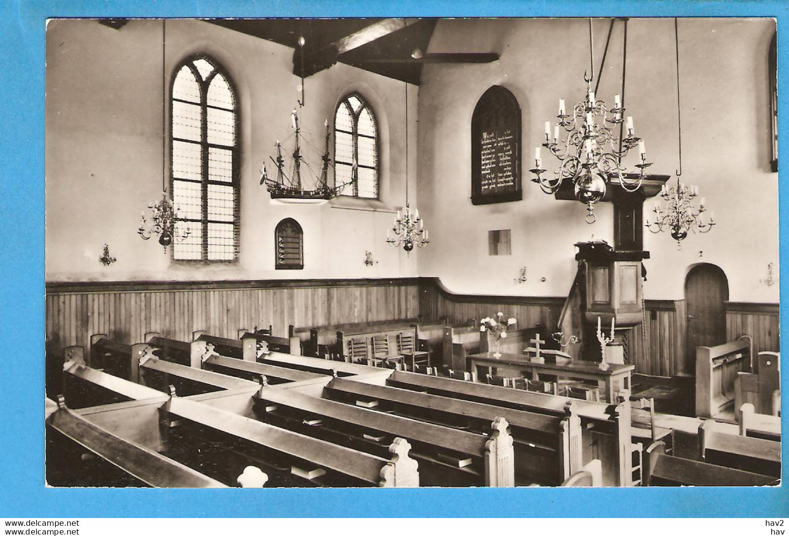 Wijk Aan Zee Interieur Ned Hervormde Kerk RY51167 - Wijk Aan Zee