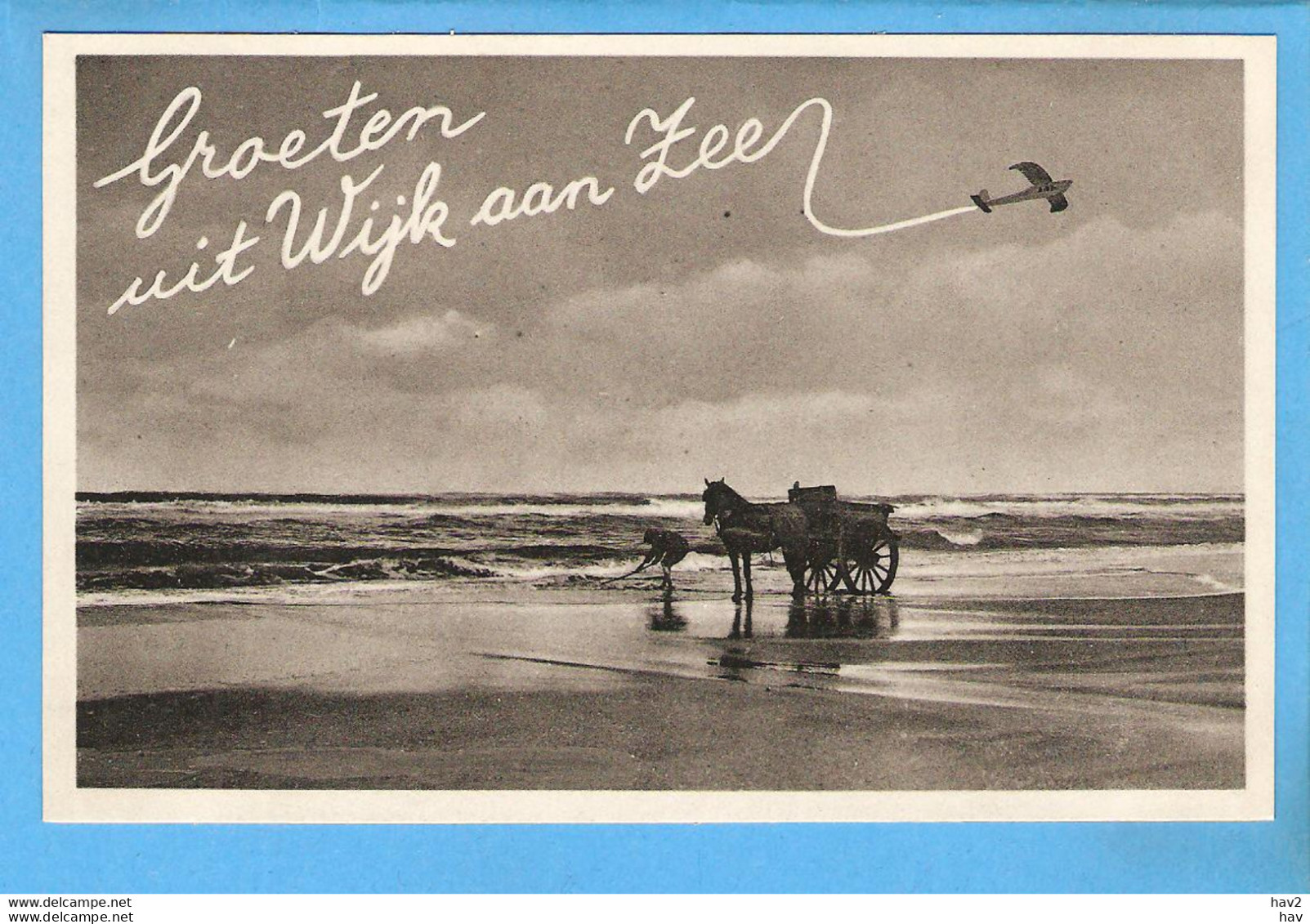 Wijk Aan Zee Schelpenvisser Op Strand RY53695a - Wijk Aan Zee