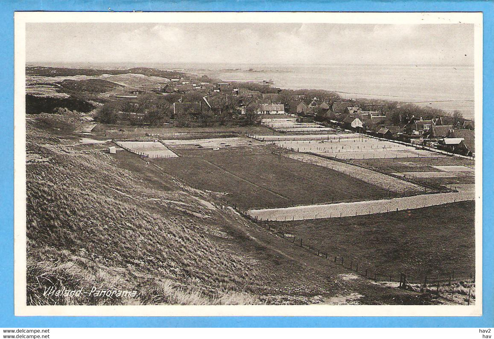 Vlieland Panorama Dorp En Zee RY53515 - Vlieland