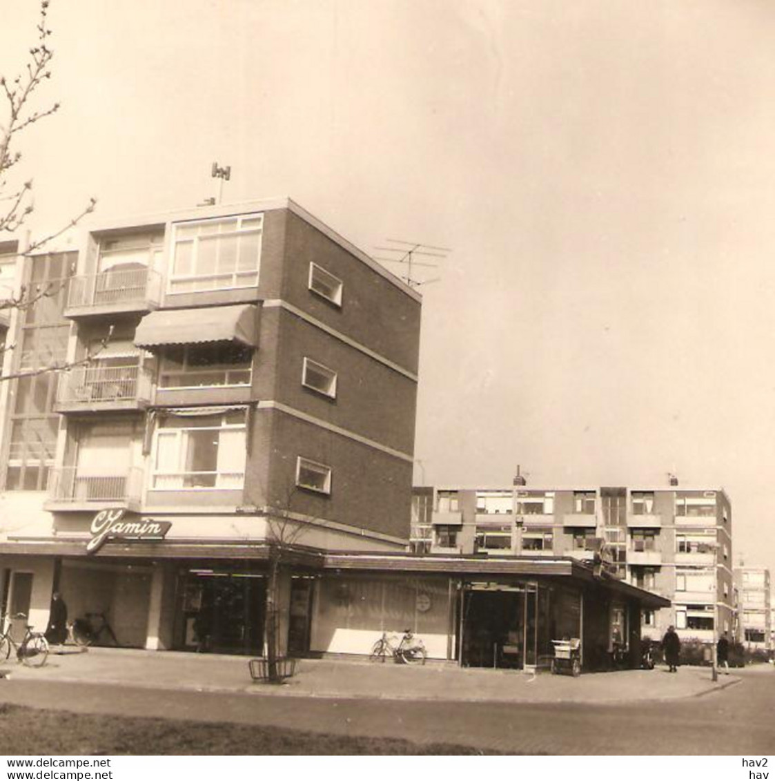 Vlaardingen Hogendorplaan Flats 1961 Foto J176 - Vlaardingen