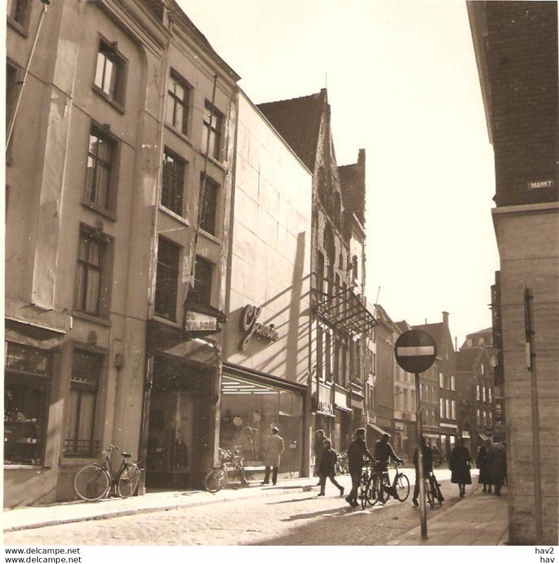 Venlo Foto Vleesstraat Jamin De Wolbaal 1961 J039 - Venlo