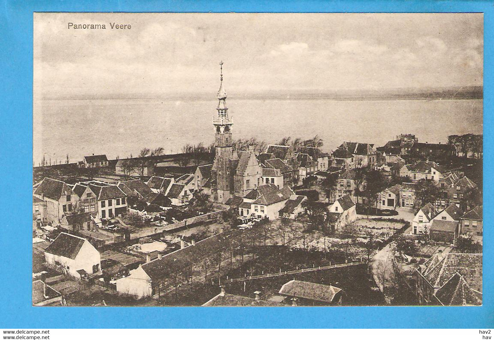 Veere Panorama 1918 RY49239 - Veere