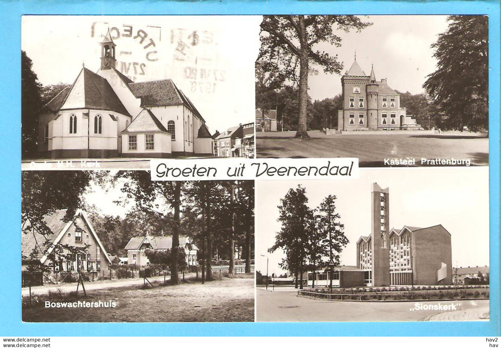 Veenendaal Groeten Uit 4-luik RY55613 - Veenendaal