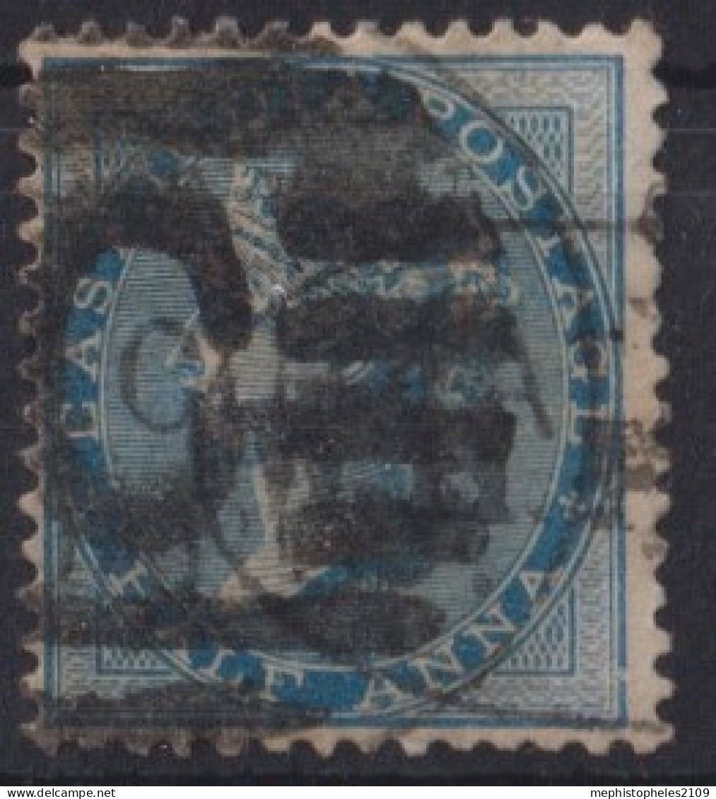 INDIA 1855 - Canceled - Sc# 11 - 1858-79 Kolonie Van De Kroon