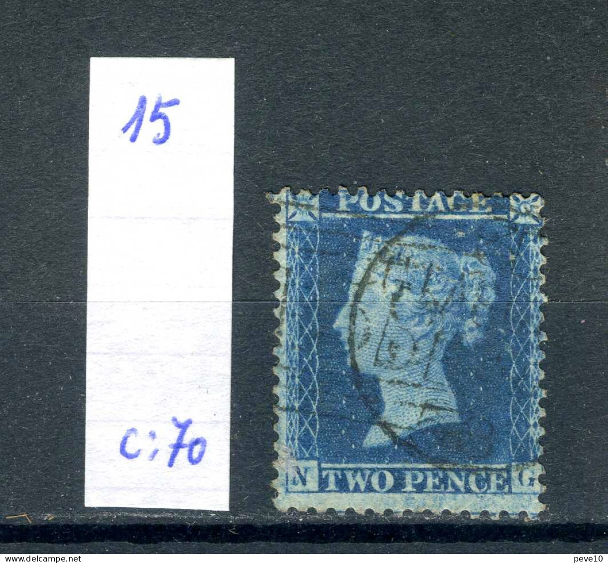 Grande-Bretagne  N° 15  Dent 14 - Used Stamps