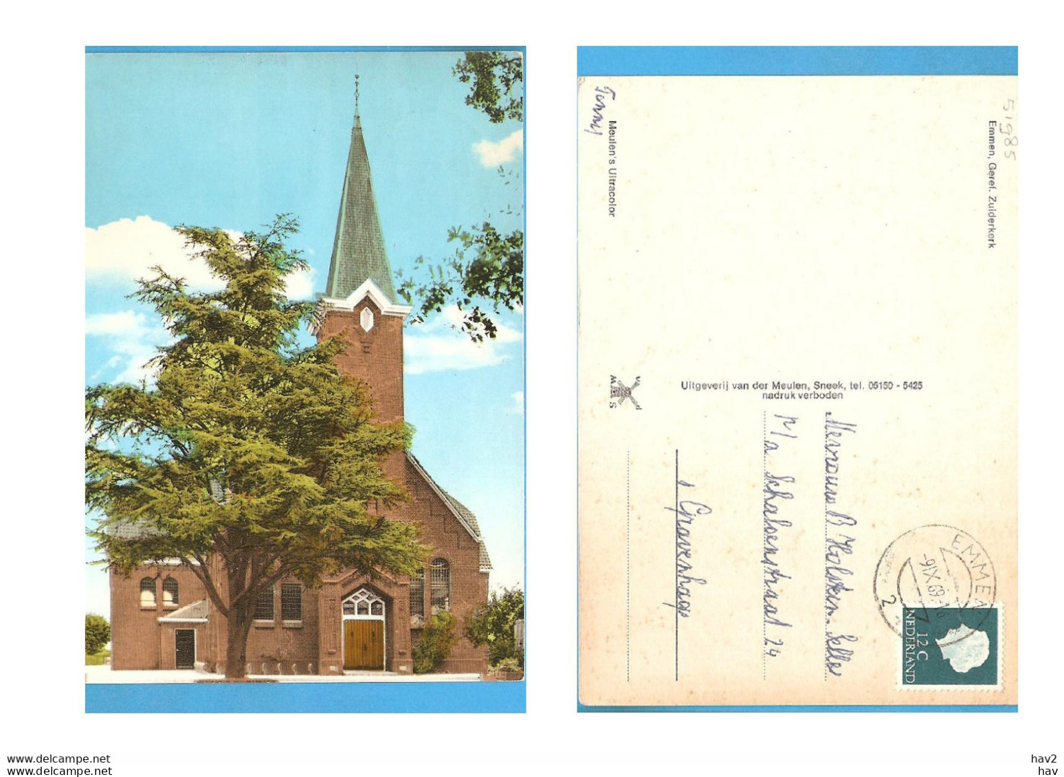 Emmen Gereformeerde Zuider Kerk RY51985 - Emmen
