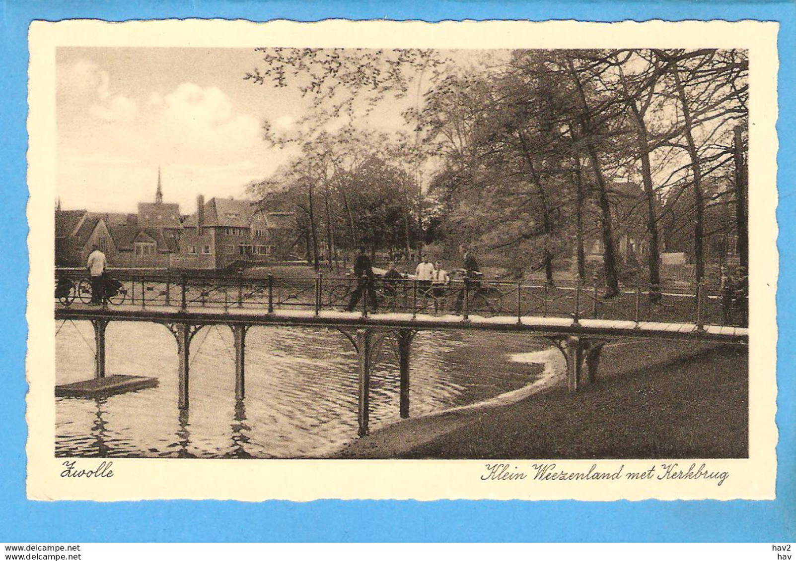 Zwolle Klein Weezenland Met Kerkbrug RY53672 - Zwolle