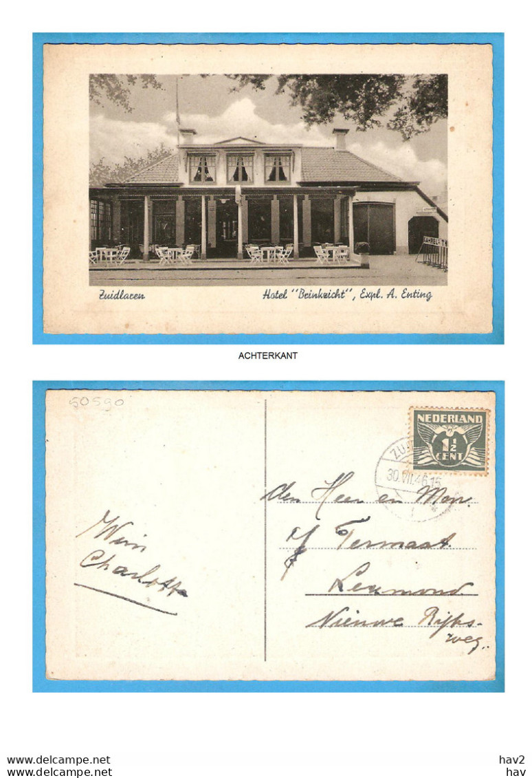 Zuidlaren Hotel Brinkzicht 1946 RY50590 - Zuidlaren